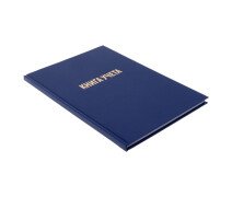 Книга учета 96л А4 клетка Calligrata, обложка бумвинил