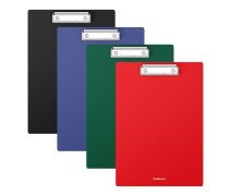 Планшет A4 пластик микс ErichKrause Matt Classic с зажимом