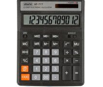 Калькулятор настольный ПОЛН/Р Attache AF-777,12р,дв.пит,200x155мм, черный