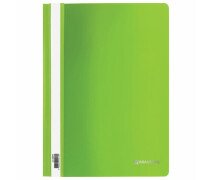 Папка скоросшиватель  А4, BRAUBERG, 130/180 мкм, салатовый