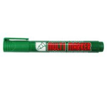 Маркер перманентный 3 мм Crown "MULTI" зеленый