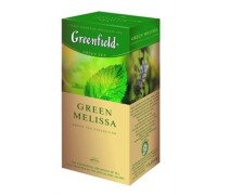Чай Гринфилд Green Melissa 1,5 г, 25 пак