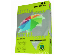 Бумага цветная А4, 75г, 321, Cyber HP Green, зеленый-неон, Sinar Spectra, пачка 500л