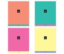 Тетрадь 48 л А5 клетка ArtSpace "Моноколор Palette"