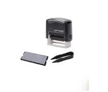 Штамп самонаборный 3-строчный ОФИСМАГ, оттиск 38х14 мм, "Printer 8051", КАССА В КОМПЛЕКТЕ