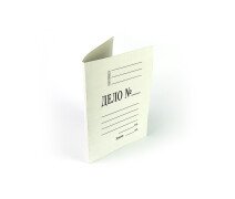 Скоросшиватель без замка А4 300 гр, OfficeSpace (Корочки для прошивки) ДЕЛО, до 200л