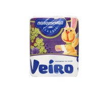 Полотенца бумажные "Veiro" Classic белые 2х слойные, 2 рулона в упаковке