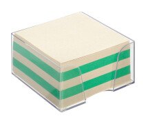 Блок для записи 9*9*5 см ATTACHE ЭКОНОМ в подставке цветной