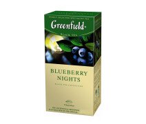 Чай Гринфилд Blueberry Night 1,5 г, 25 пак