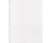 Файлы с перфорацией А4 25 мкм Attache Элементари, до 40л, пачка 100 шт