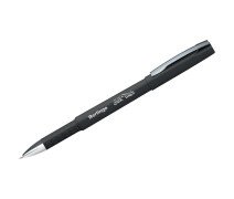 Ручка гелевая 0,5 мм, Berlingo "Silk touch", цвет черный, грип