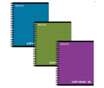 Тетрадь А5 96 л, Brauberg Монохром клетка, спираль мелованный картон