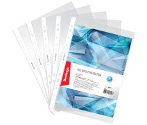 Файлы с перфорацией А4 30 мкм Berlingo, до 50л, пачка 100шт