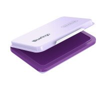 Штемпельная подушка Berlingo, 105*73мм, фиолетовая, металлическая