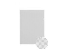 Уголок пластиковый А4 120 мкм, ErichKrause Fizzy Clear, с тиснением прозрачный