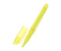 Маркер текстовый скошенный 5 мм, жёлтый