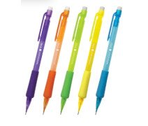 Карандаш механический 0,7 мм, STAFF "College" MP-422, ластик, корпус тонированный ассорти