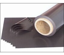 Резина магнитная, 0,4 мм, 0,62м*30 м с клеевым слоем