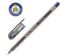 Ручка шариковая 0,35 мм PENSAN "My-Tech", СИНЯЯ, игольчатый узел,масляная