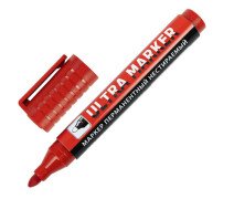 Маркер перманентный 3,5 мм,  КРАСНЫЙ,  BRAUBERG
