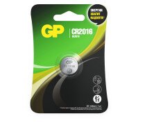 Батарейка GP CR2016 (DL2016) литиевая