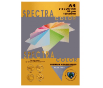Бумага цветная А4 Spektra 200 золотой 160 гр 250 л