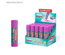 Клей-карандаш ErichKrause Magic PVP, исчезающий, 15г