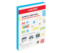 Бумага цветная А4 80 г/м2 синяя интенсив (бирюзовая) (Deep Turquoise №220) 100л deVENTE