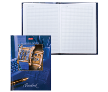 Блокнот А6 80л HATBER, обложка твердая