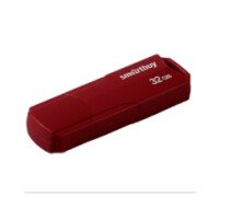 Память Smart Buy "Clue" 32GB, USB 2.0 Flash Drive, бордовый