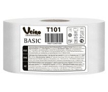 Туалетная бумага Professional Basic 1-сл. серая, 180 м.