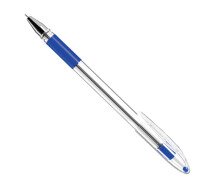 Ручка шариковая 0,7 мм Erich Krause Ultra L-30 цвет синий с резиновым держателем