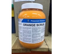 Гель-скраб для очистки рук Chembio Orange Hand Scrub бутылка с дозатором 1 кг