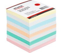 Блок для записи 9*9*9 см ATTAСHE цветной