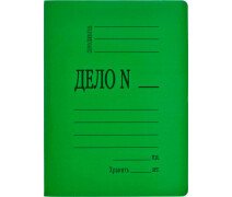 Папка со скоросшивателем А4 300 г, зеленая Attache