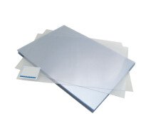 Обложки ПВХ пластиковые прозрачные А4 0,15 мм бесцветные, пачка 100 шт
