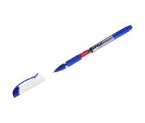 Ручка шариковая 0.7 мм Luxor "Style" синяя, грип