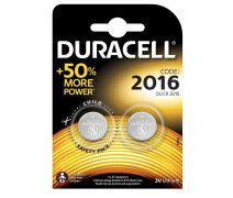 Батарейки Duracell CR2016 2 шт