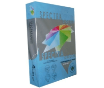 Бумага цветная А3, 80г, 180, Blue, синий, Sinar Spectra, пачка 500л