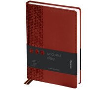 Ежедневник недатированный А5, 160л., кожзам, Berlingo "Vivella Prestige", коричневый