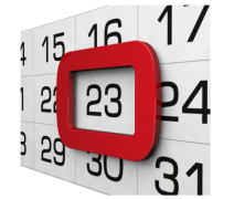 Курсор магнитный ПРЯМОУГОЛЬНЫЙ красный, 2 магнита (ПВХ, М-2) (уп.50шт.)