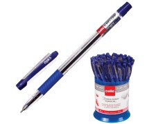 Ручка шариковая 0,7 мм Cello Slimo Grip цвет синяя
