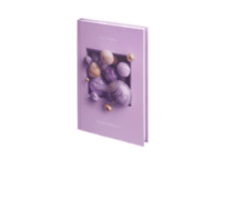 Блокнот А5 80л STAFF клетка. тв. переплет 7БЦ, Мрамор