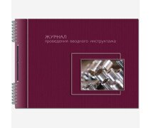 Журнал проведения вводного инструктажа (по ТБ, ОТ, пож без и др) 50л гор.