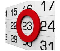 Курсор магнитный КРУГЛЫЙ красный, 2 магнита (ПВХ, М-2) (уп.50шт.)