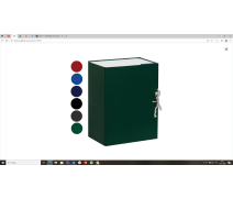 Короб архив. с завязками OfficeSpace разбор, БВ, 150мм, ассорти, клапан микрогофрокартон, до 1400л