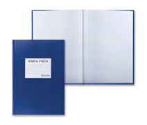 Книга учета 144л Brauberg, клетка, офсет