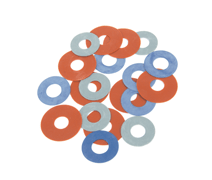 Присос FLAT SUCKER STANDARD 38*13*0,8 мм, плоский, 50 шт.