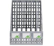 Лоток вертикальный СТАММ 5 отделен, серый