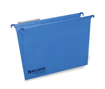Подвесная папка Brauberg, 350*245, синий, картон, до 80л